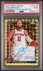 2025 Topps Chrome Jalen Brunson Chrome Autographs (PSA 9)