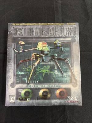 Extreme Tactics: Take Control of Your Game, 1998, Big Box, New & Sealed