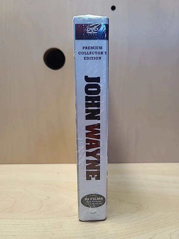 JOHN WAYNE PREMIUM COLLECTOR'S EDITION 6 DVDs WITH 24 FILMS + BOOK * NEW SEALED  - Image 2 of 4