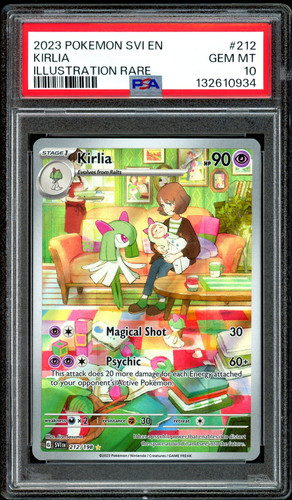 Kirlia graded PSA 10 for sale on eBay