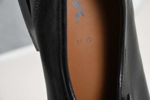 C15O68 - Coppia Ciabatte Uomo Sioux Nero Taglia 45 Larghezza G ea Pelle - Foto 12 di 12