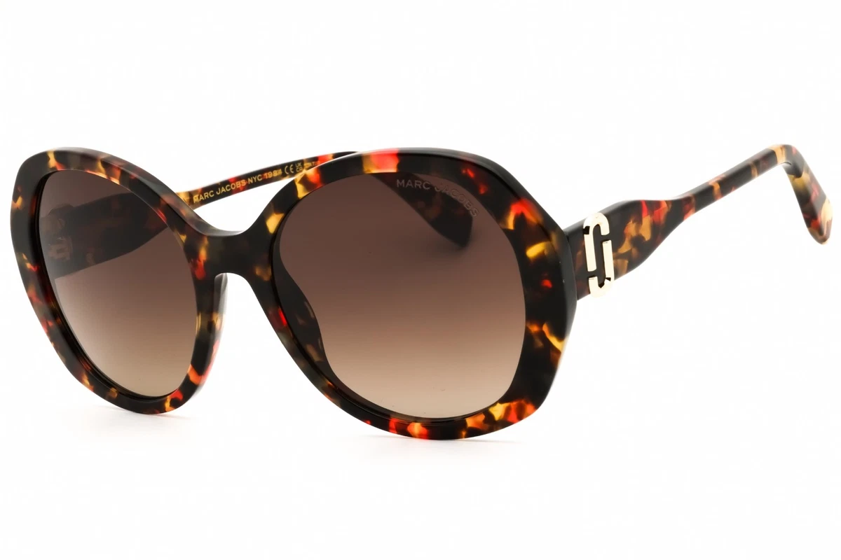 Marc Jacobs Red Oversized Women\'s Sunglasses with Brown Lenses Marc Jacobs MJ 504/S Luxury Women main image 3