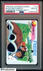 1998 Pokemon Japanese Bandai Carddass Vending S.4 #113 Blastoise & Brock PSA 10