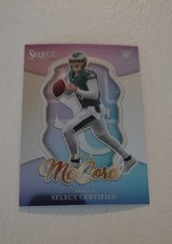 2025 Panini Select - Select Certified Rookies Kyle McCord #14 (RC) Eagles