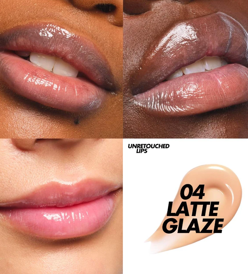 Brillo de labios hidratante relleno Make Up For Ever Super Boost 04 esmalte con leche Foto 2 de 2