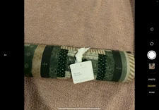 Pottery Barn Ryan Christmas table throw