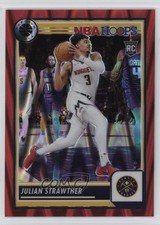 2023 Panini NBA Hoops Premium Stock Red Seismic Prizm /199 Julian Strawther 1j59