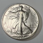 1944-S Liberty Walking Silver Half Dollar.