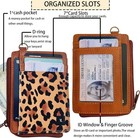 Wallet Credit Card Holder for Women RFID Blocking Slim Minimalist Genuine Leathe — photo 4