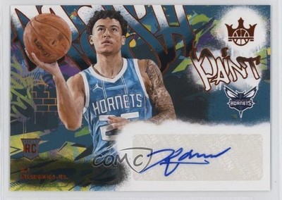 2024-25 Court Kings Fresh Paint Amber 40/75 KJ Simpson Jr Rookie Auto RC 0bc1