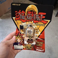 Yu-Gi-Oh! Series 1 Duel Monster Spin Keychain summoned "skull" 1996
