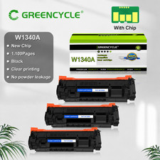 GREENCYCLE 3 Pack 134A W1340A Black Toner for HP M209dw M234dw M234sdn M234sdw