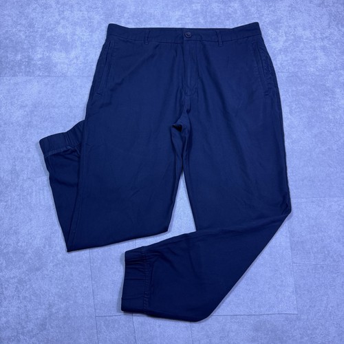 Armani Exchange, Armani Exchange Pants Mens 34 Performance Jogger Stretch Black Athleisure Daily