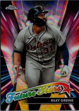 2024 Topps Chrome Future Stars #FS16 Riley Greene Detroit Tigers