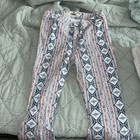 Rock & Roll Bell Bottom Jeans Stretchy Multicolor Size 29x34 — photo 1
