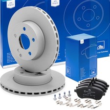 ATE Bremsenset Bremsscheiben Beläge Vorne für Mercedes-Benz C-Kl W/C/S204 288mm