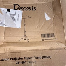 Decosis Universal Laptop Projector Tripod Stand BLK 23  -46  OPEN BOX