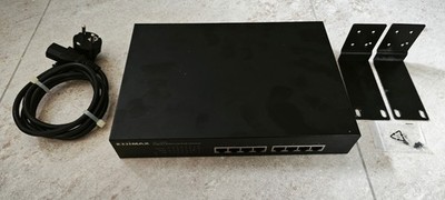 EDIMAX GS-1008P POE+ 130W Netzwerk Switch  8 Port 1 GBits   19'' Rack Mount