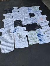 Reseller Vintage 80's 90's T Shirt Lot 24 Single Stitch USA 50/50 AOP **READ**