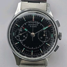 Orologio da uomo vintage Sekonda Poljot 3017 (Strela) cronografo URSS