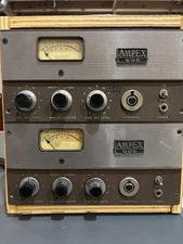 Vintage Ampex  Tube Mic Preamps Pair