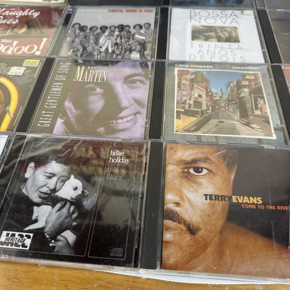 Sinatra Coltrane Billie Holiday James Brown EW&F Jazz Blues Soul CD Lot 27 - Image 3 of 4