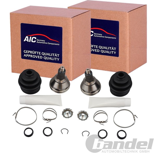 2X AIC Antriebswellengelenk Satz Passend FüR Audi A2 Seat Cordoba Ibiza Toledo-image