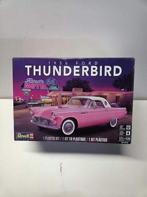 NEW SEALED REVELL 1956 FORD THUNDERBIRD 1:24 SCALE MODEL KIT 85-4518. SKILL 4