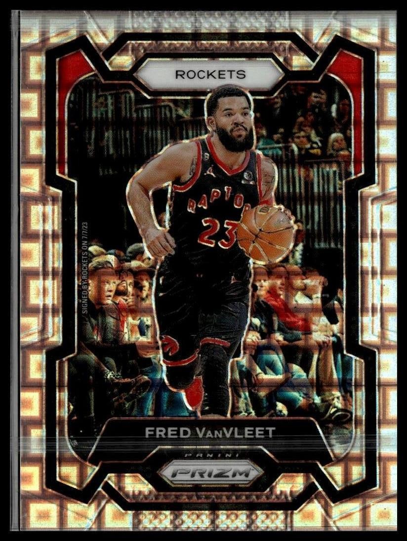 2023-24 Panini Prizm #97 Fred VanVleet Prizms Premium Factory Set #/150 SN