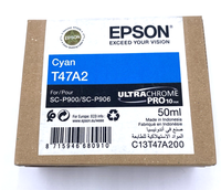 Original Epson Cyan T47A2 Tinte Druckerpatrone Patrone Surecolor SC-P900 SC-P906