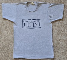 Vintage Star Wars Revenge Of The Jedi Single Stitch T-shirt Medium
