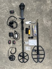 Used Minelab CTX 3030 Metal Detector With 3 Coils, Headphones, Pin Pointer, Etc