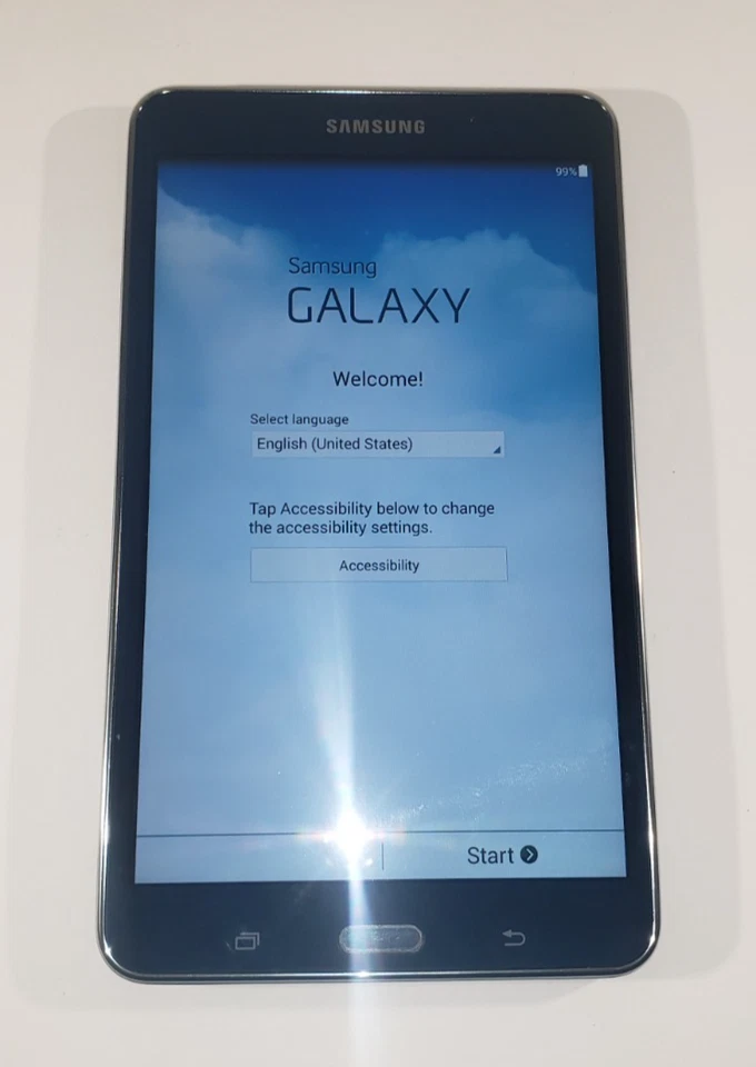 Samsung Galaxy Tab 4 - 7" 8GB WiFi Black SM-T230NU Tablet Only TESTED WORKING - Image 3 of 4
