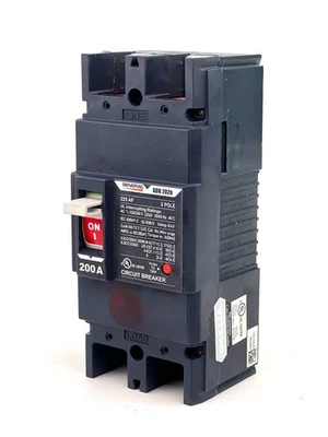 Generac GBU 202b 200 Amp 2 Pole Circuit Breaker 240V 225AF 200A — New Take Out