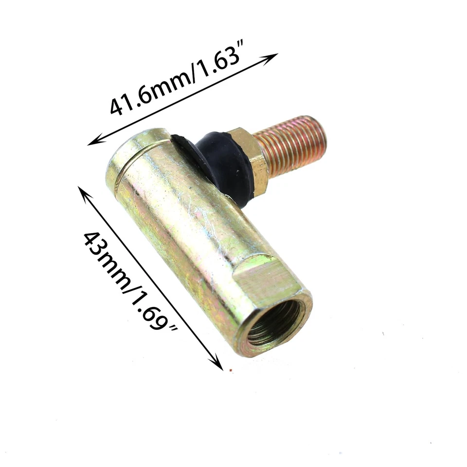 (2 Pk) Steering Link Ball Joint End fits Cub Cadet, MTD 923-0448A, 723-0448A - Изображение 3 из 4