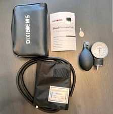 Dixie Ems Sphygmomanometer Blood Pressure Adult Cuff with Carrying Case