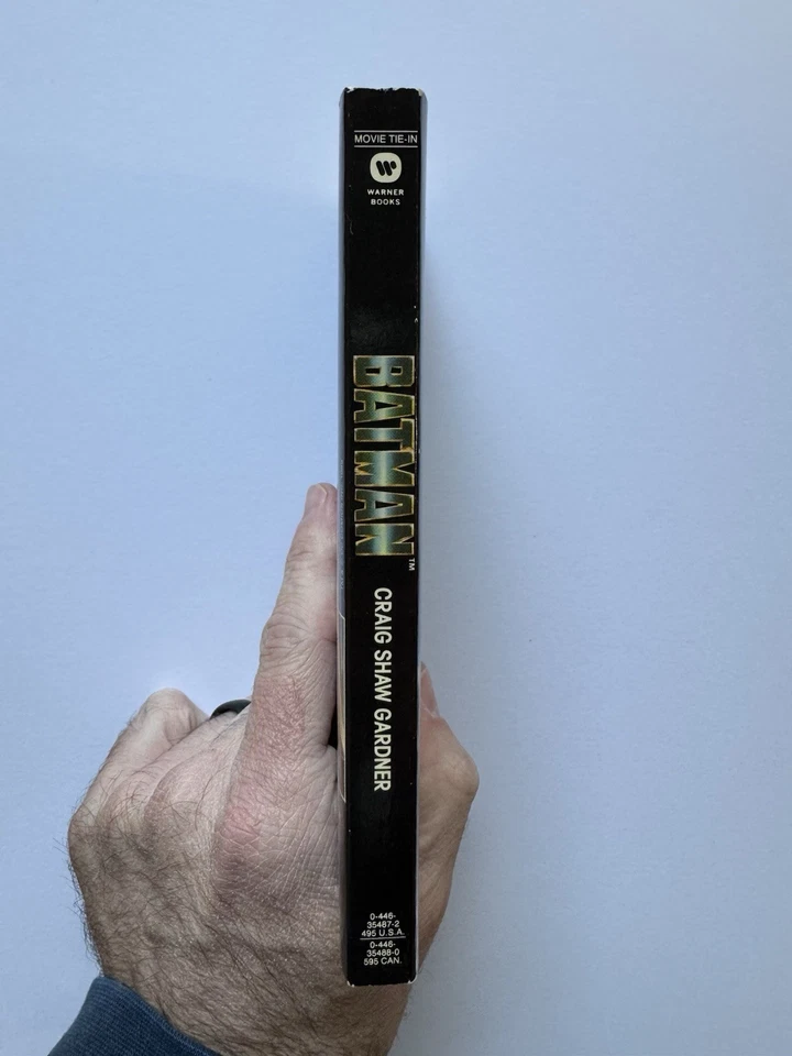 BATMAN (1989) Warner Books Movie Novel Novelization First Printing - Image 3 of 4