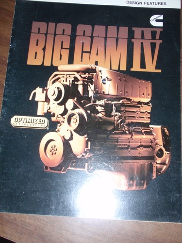 1985 Cummins Advertisement for Big Cam IV Motor