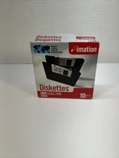 Genuine Imation IBM Formatted 2HD 1.44 Diskettes (10 Pack)