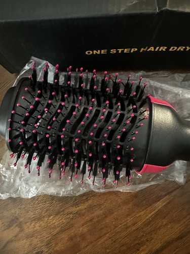 Three In One Hot Air Brush Multifunctional Dry Smooth And Style Hair Brush Dryer - Imagen 2 de 5
