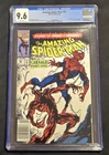 The Amazing Spider-Man #361 CGC 9.6 Newsstand 1992 1st Carnage CLEAN CASE NICE!
