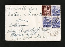 REPUBBLICA - PICCOLA LETTERA DEL 28-10-1950 - SPEDITA DA BAGNOLO SAN VITO PER