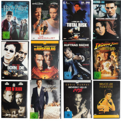      Auswahl an DVD Filmen Action, Abenteuer, Fantasy, Sci-Fi | Zustand GUT