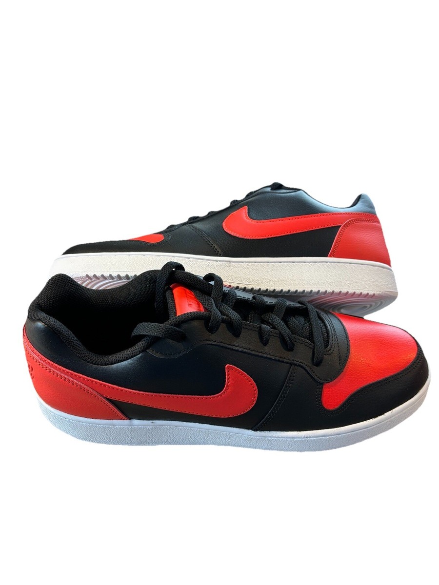 Nike Ebernon Low Shoes Mens Size 9 Black Red Running Comfort Walking Sneakers Nike Ebernon Low Shoes Mens Size 9 Black Red Running Comfort  main image 2