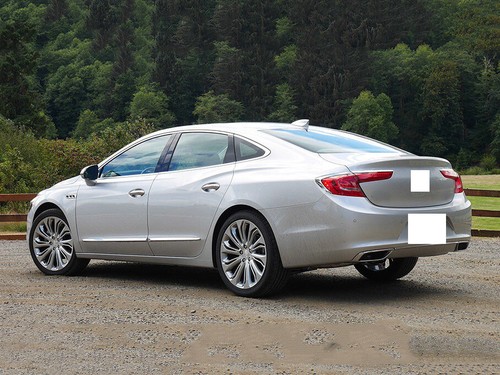 1x Para Buick LaCrosse 2016-2018 Carrocería Trasera Lateral Izquierda Puerta Cromo ABS Tira Borde - Imagen 2 de 2