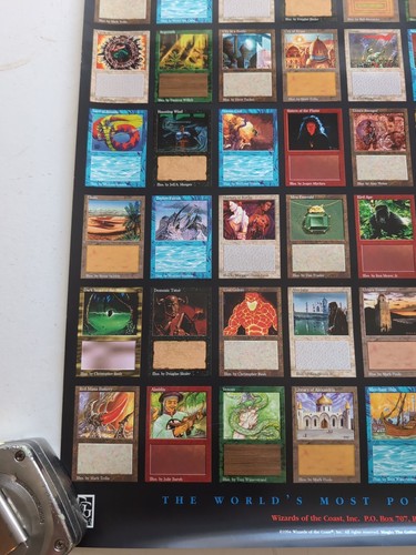 Original Poster / Magic: The Gathering / The Multiverse of Dominia 1994 SEALED - Picture 9 of 14