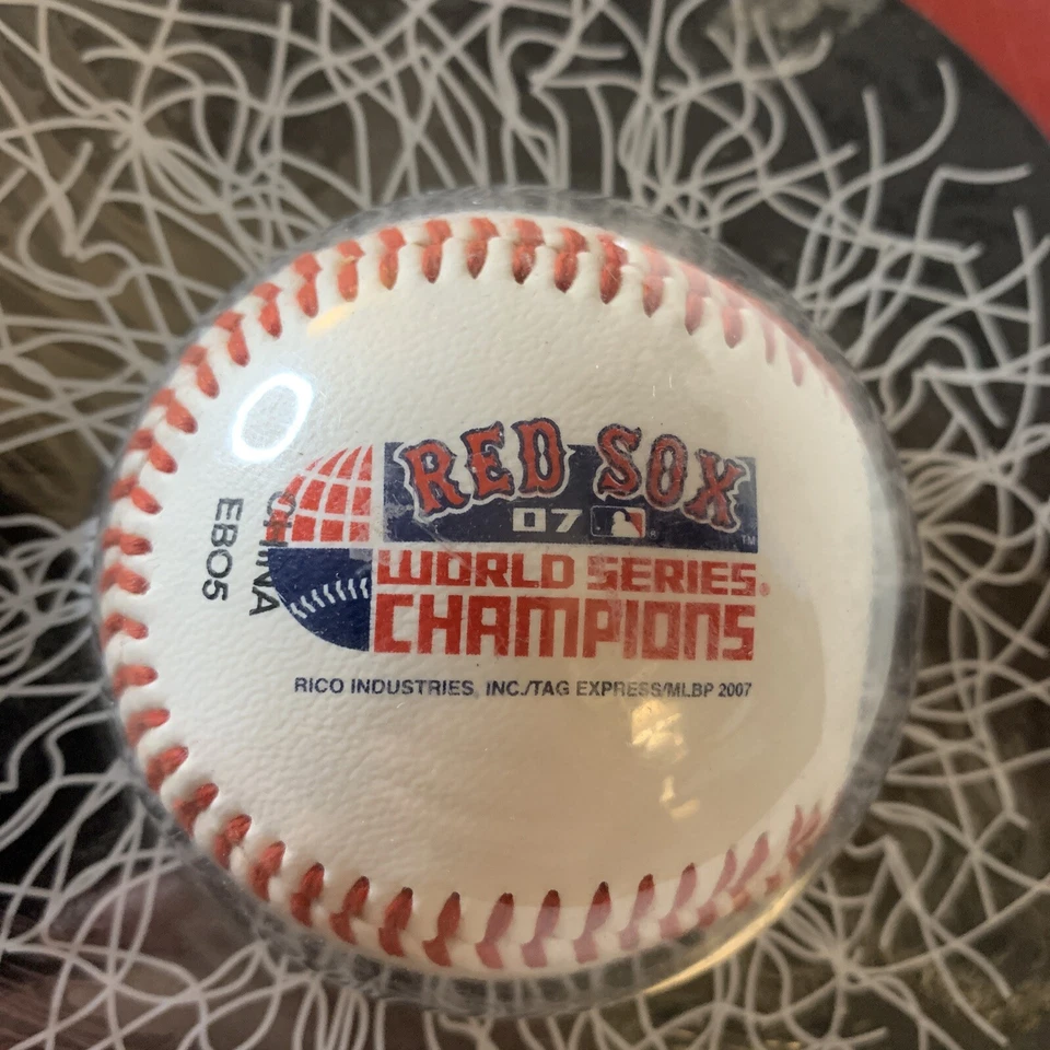 Наклейка на окно бейсбольная Boston 2007 World Champions Red Sox MLB Sportz Splatz - Изображение 2 из 2