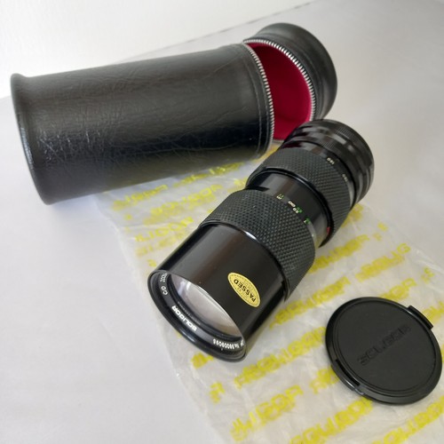 Soligor vintage 35mm 70-160mm Telephoto Lens in hard case f3.5 - f22 with Macro - Picture 3 of 6