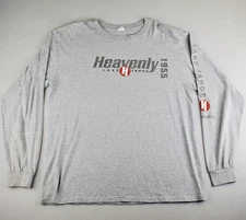 Heavenly Lake Tahoe Shirt Mens XL Heathered Gray Long Sleeve 1955 Logo READ
