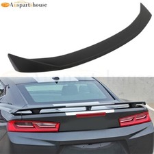 Rear Trunk Spoiler For 2016-2024 Chevy Camaro Rs Ss Zl1 3-post Abs Matte Black Rear Trunk Spoiler For 2016-2024 Chevy Camaro Rs Ss Zl1 3-post Abs Matte Black